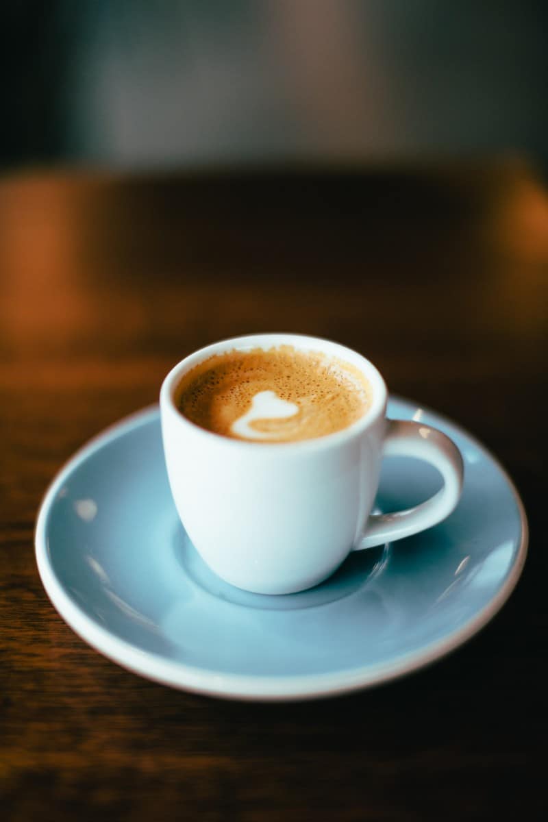 a small cup of espresso