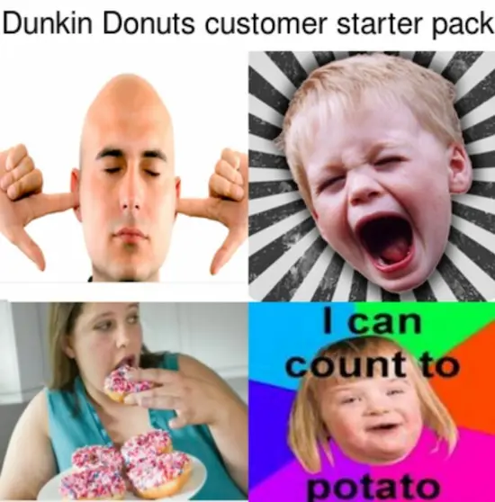 Dunkin donuts meme generator
