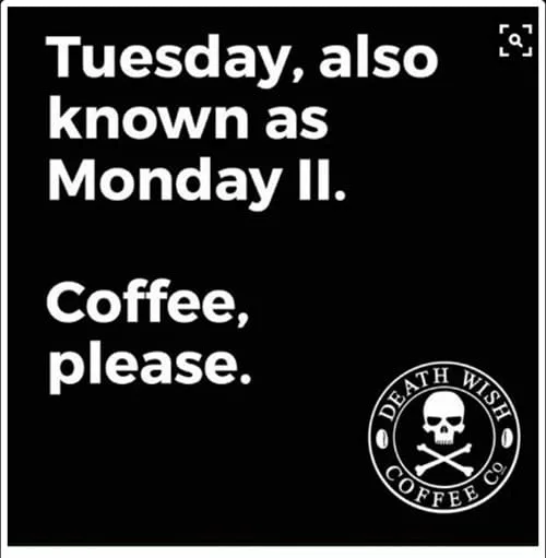 Tuesday coffee please