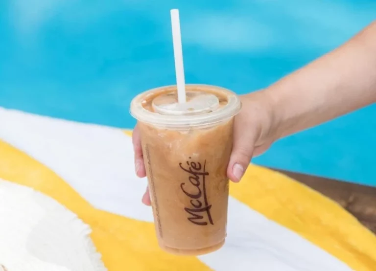 McDonald's iced coffee caffeine
