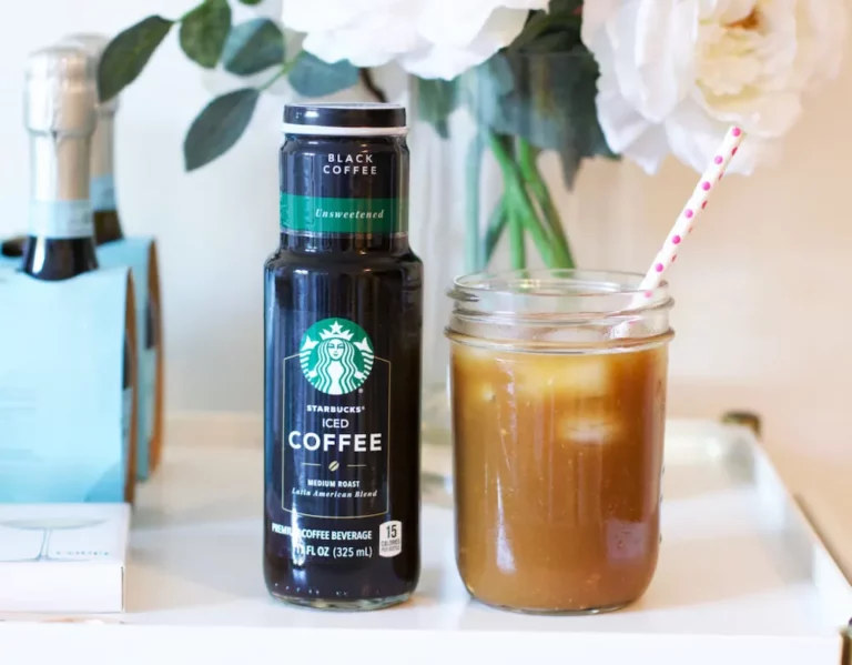 Starbucks bottled iced coffee caffeine content