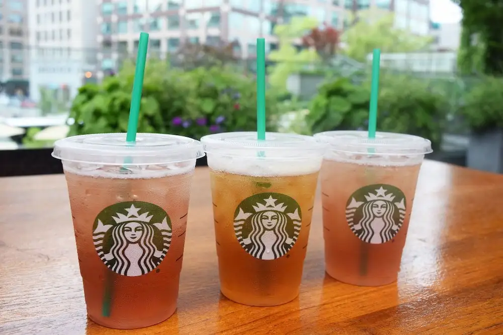 Starbucks tea infusions drinks