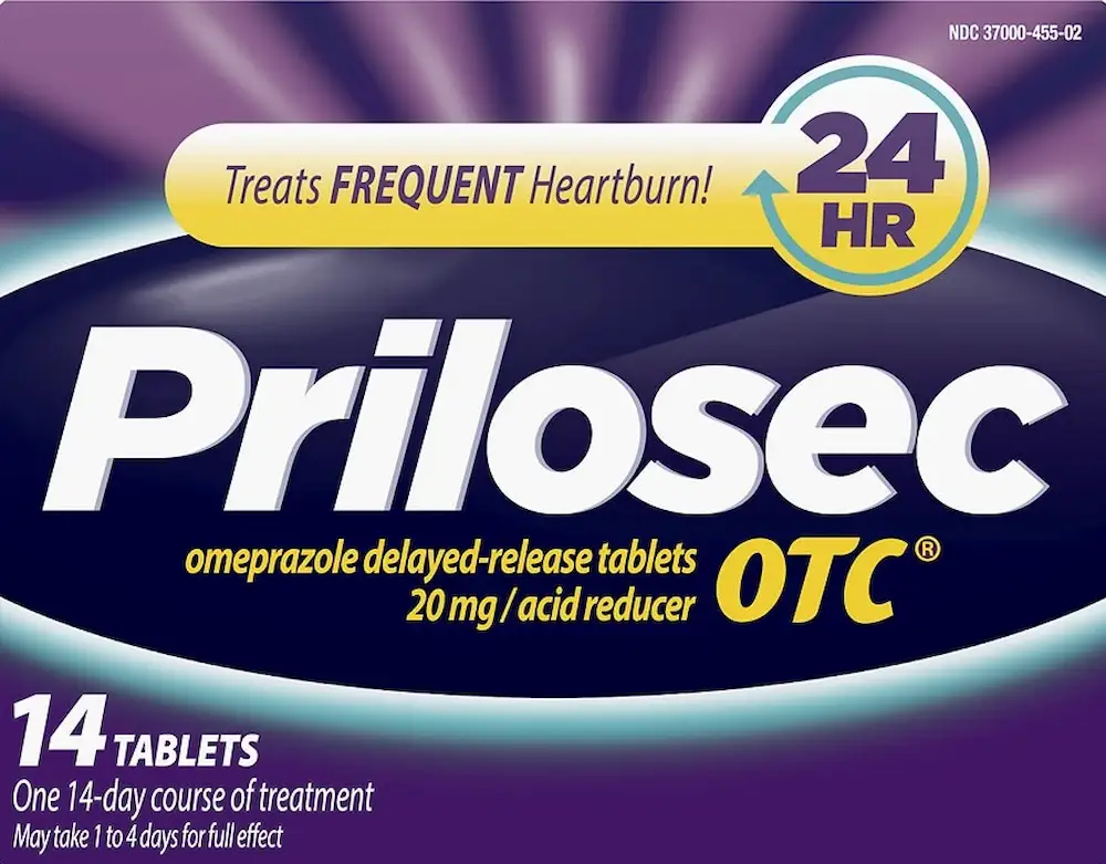 Prilosec OTC omeprazole tablets