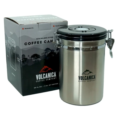 volcanica coffee canister