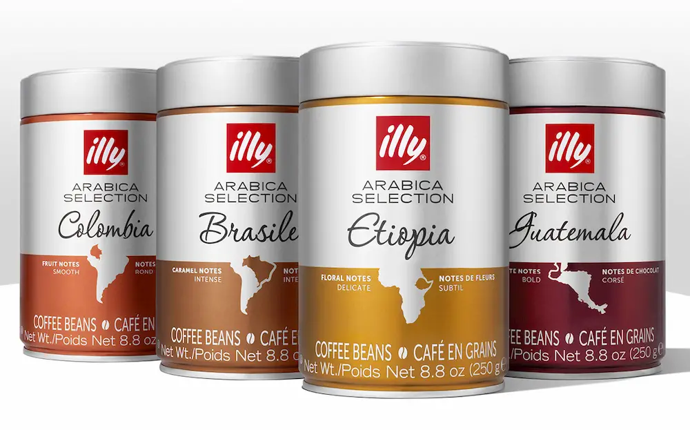 illy caffe coffee bean gift