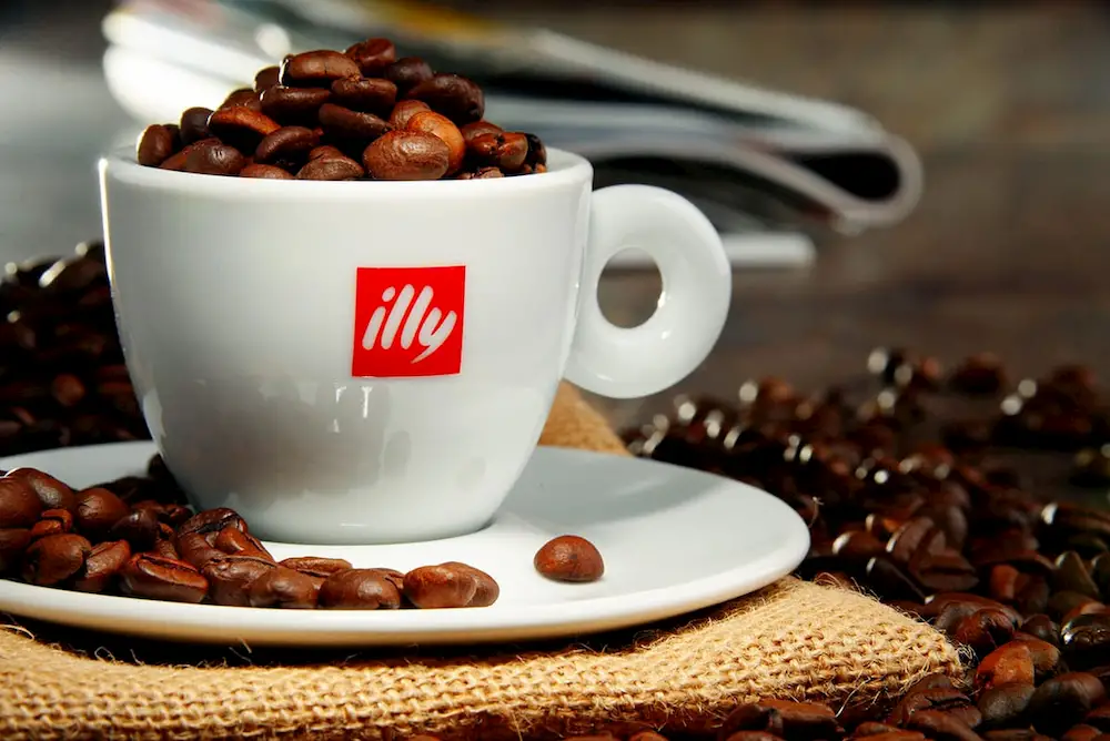 illy coffee bean gift
