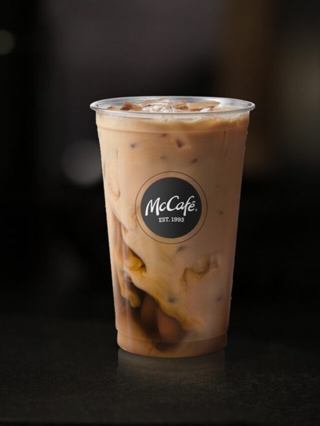 mcdonald’s Iced coffee 3