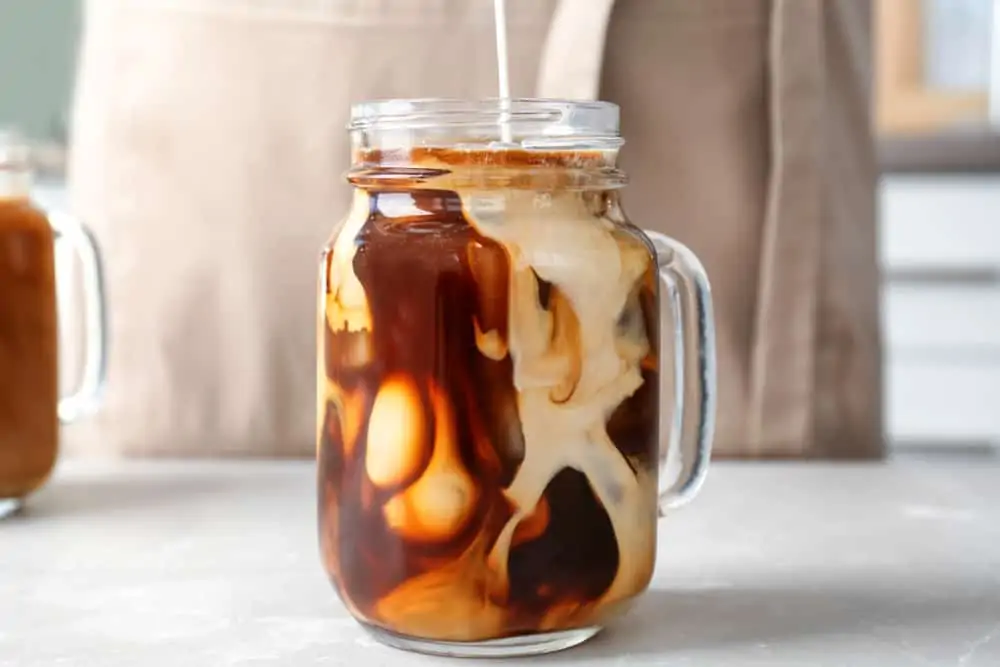Cold brew with milk